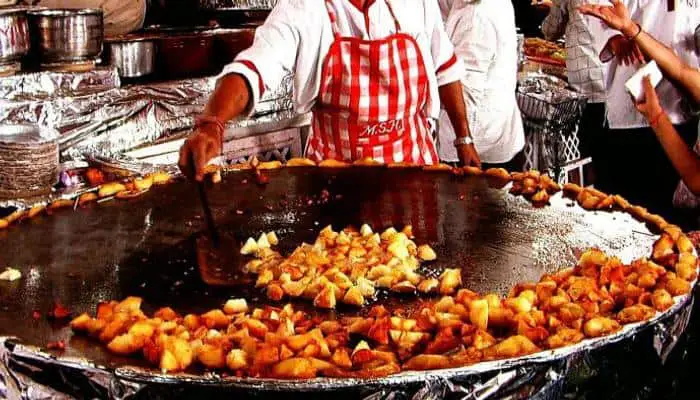 Best Street Food In Delhi: Lajpat Market.