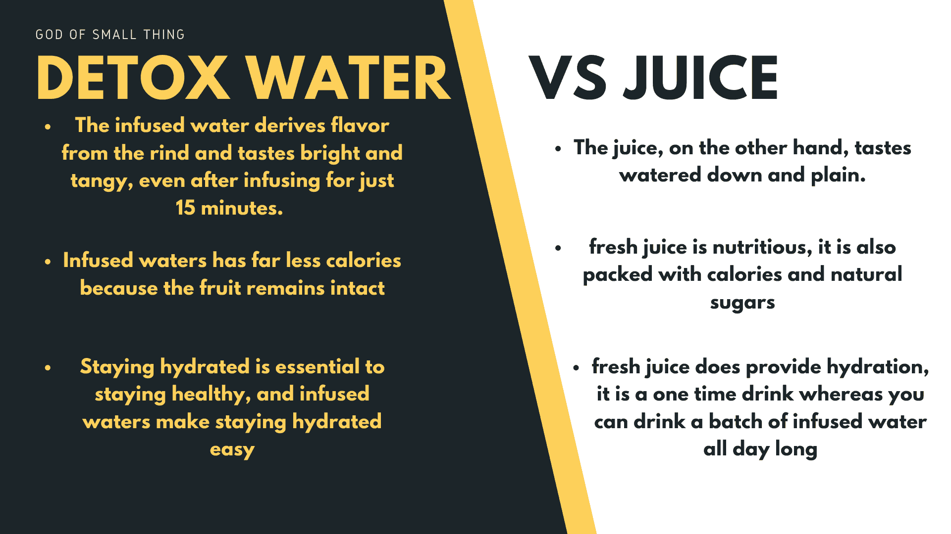 Benefits of Detox Water Versus Juice