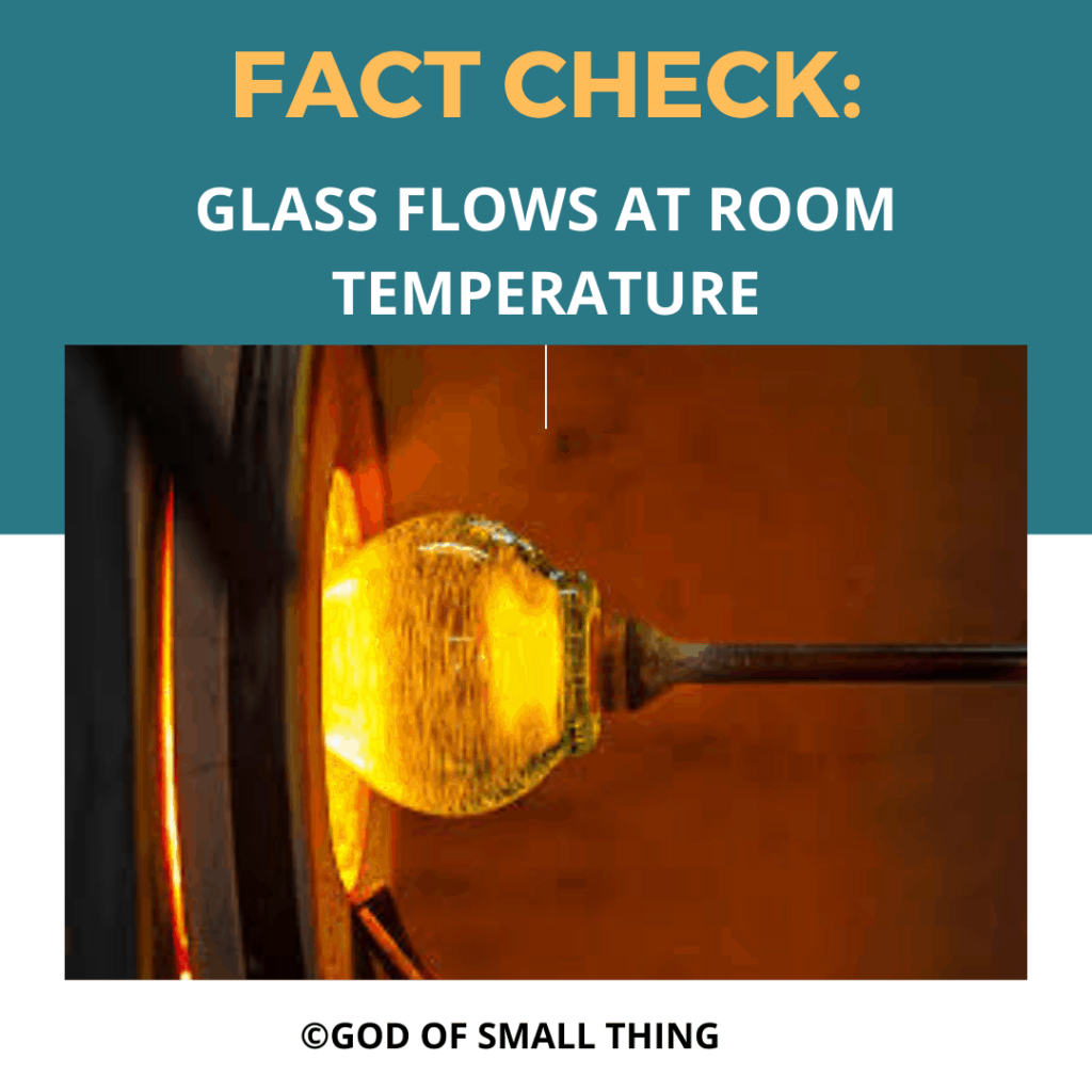  Common Misconceptions in Chemistry: Glass flows at room temperature 