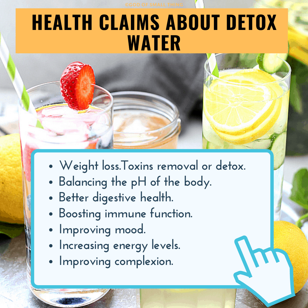 Health Claims About Detox Water