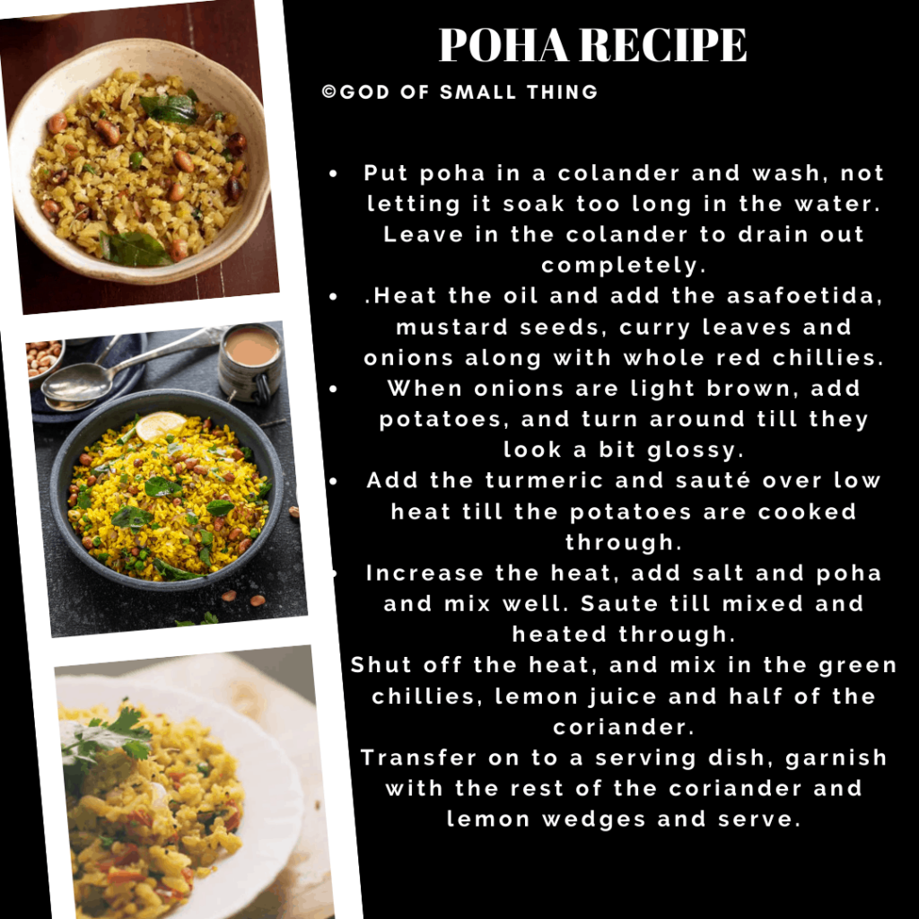 Indian Breakfast Recipes Poha Recipe