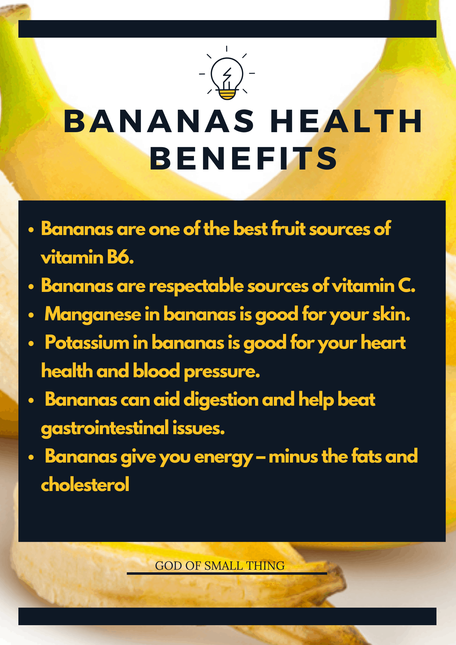 bananas health benefits