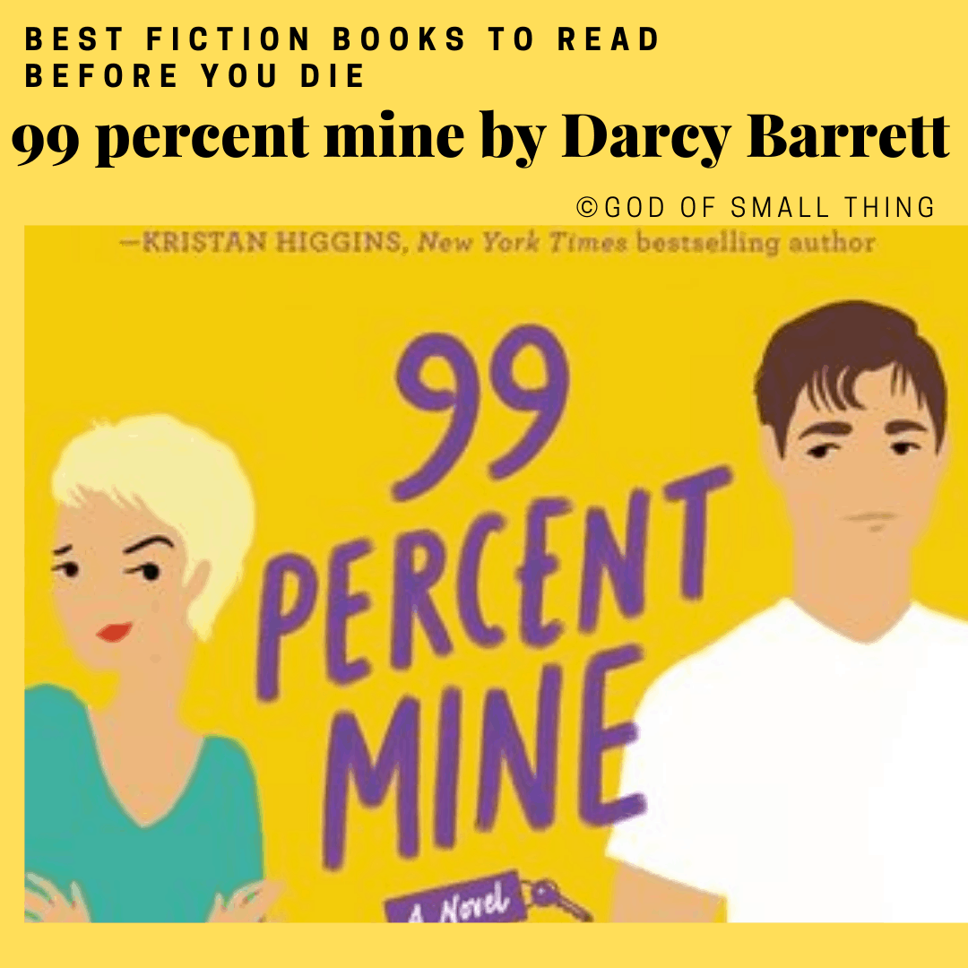 best fiction books: 99 percent mine by Darcy Barrett