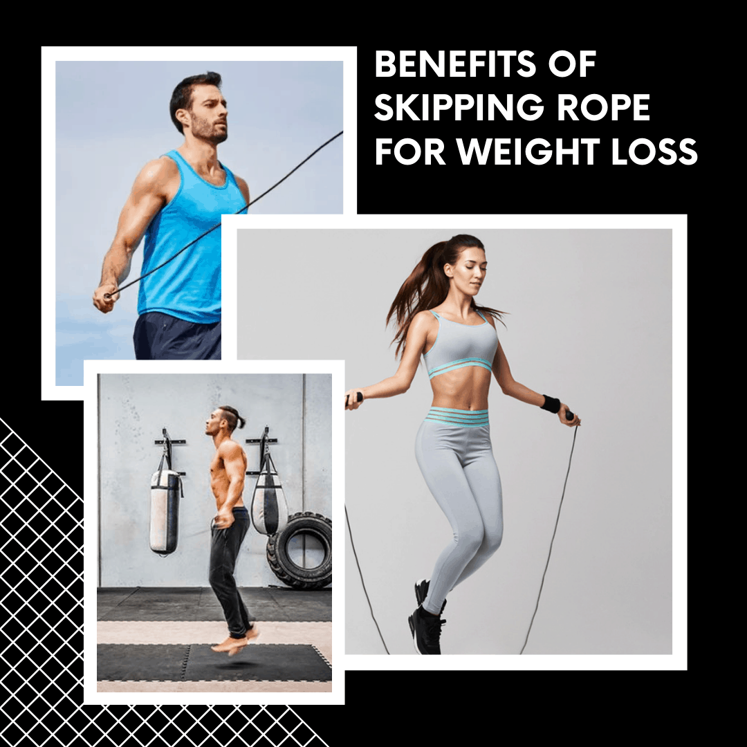 Benefits of skipping rope for weight loss