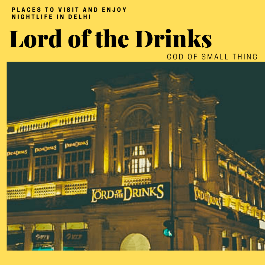Best Lounges in Delhi: Lord of the Drinks