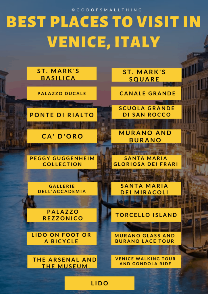  Best Places to visit in Venice 