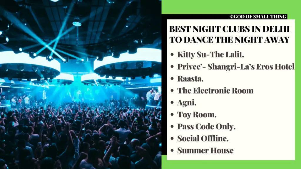 List of Best nightclubs in Delhi