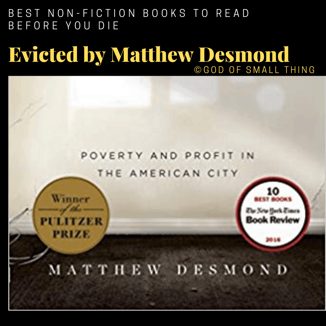 best non-fiction books: Evicted by Matthew Desmond