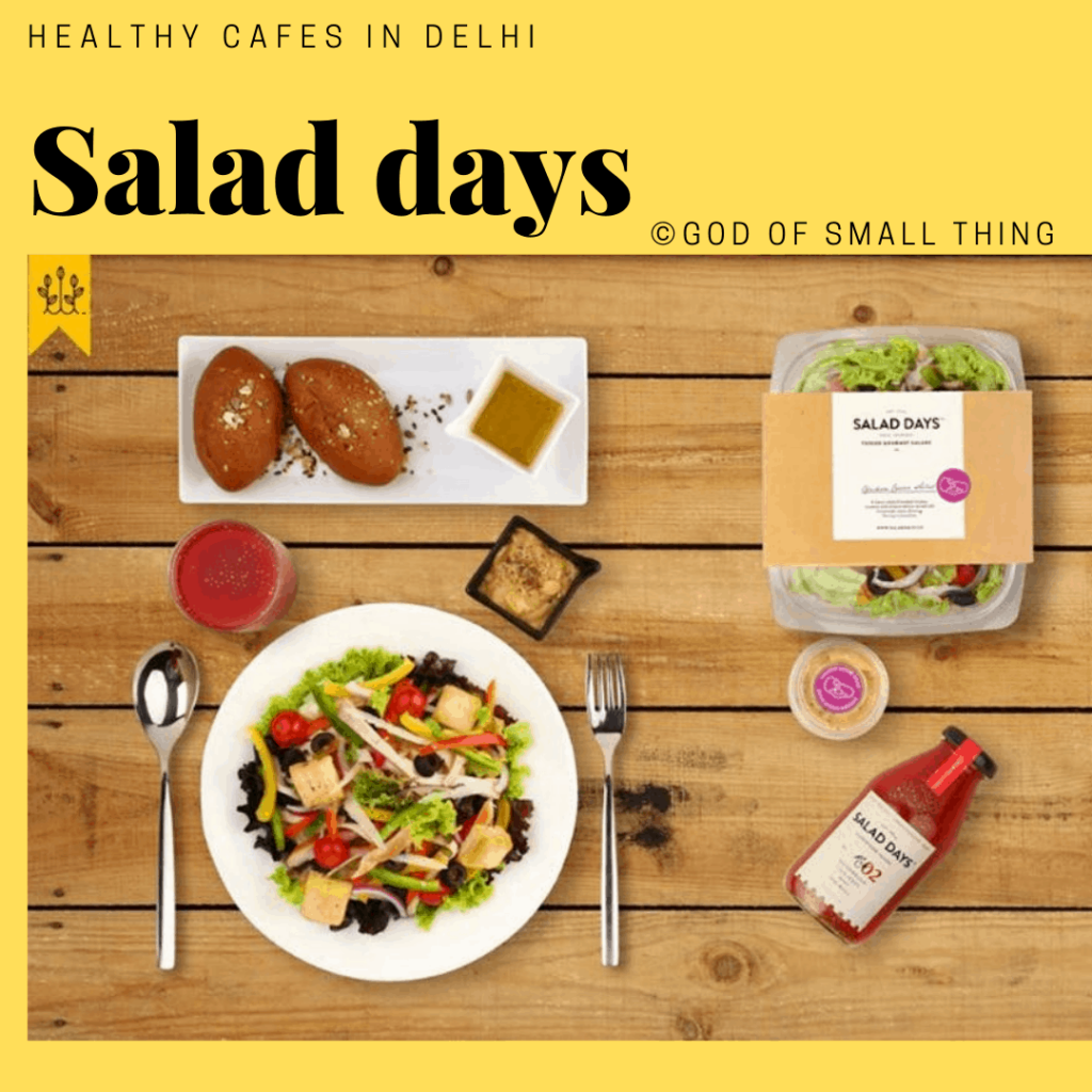 Healthy cafes in Delhi Salad Days