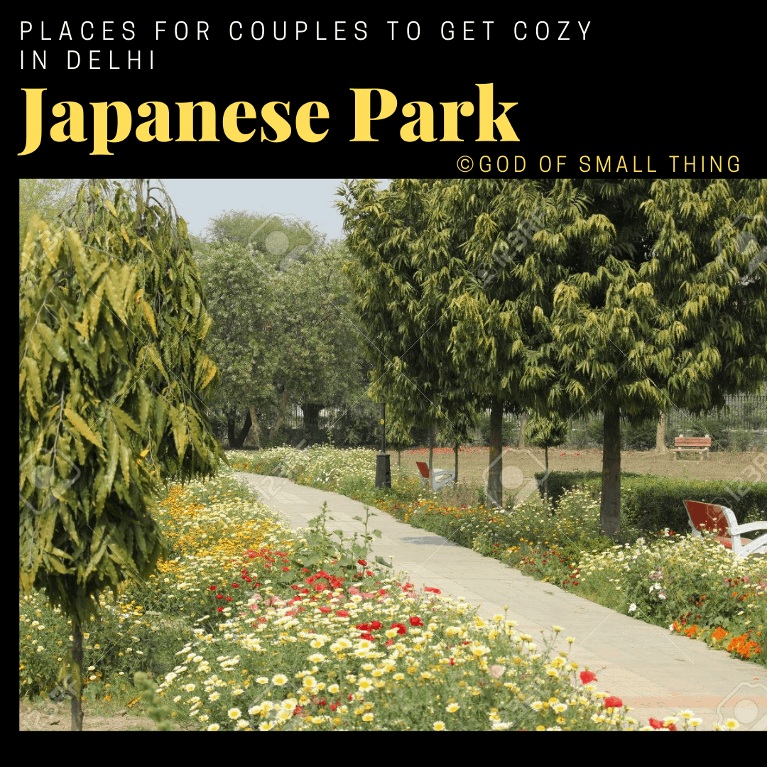 Places for couples to get cozy in Delhi: Japanese Park