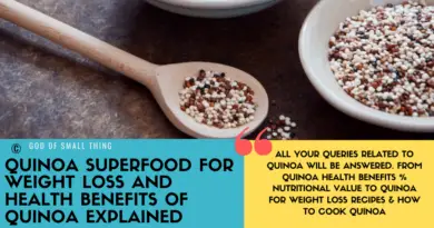 Quinoa Superfood for weight loss
