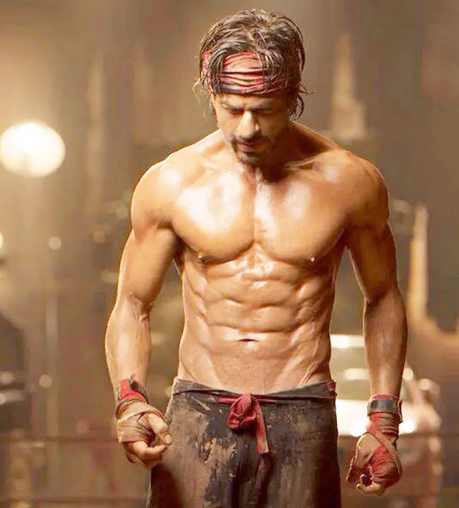 Shah Rukh Khan six pack abs