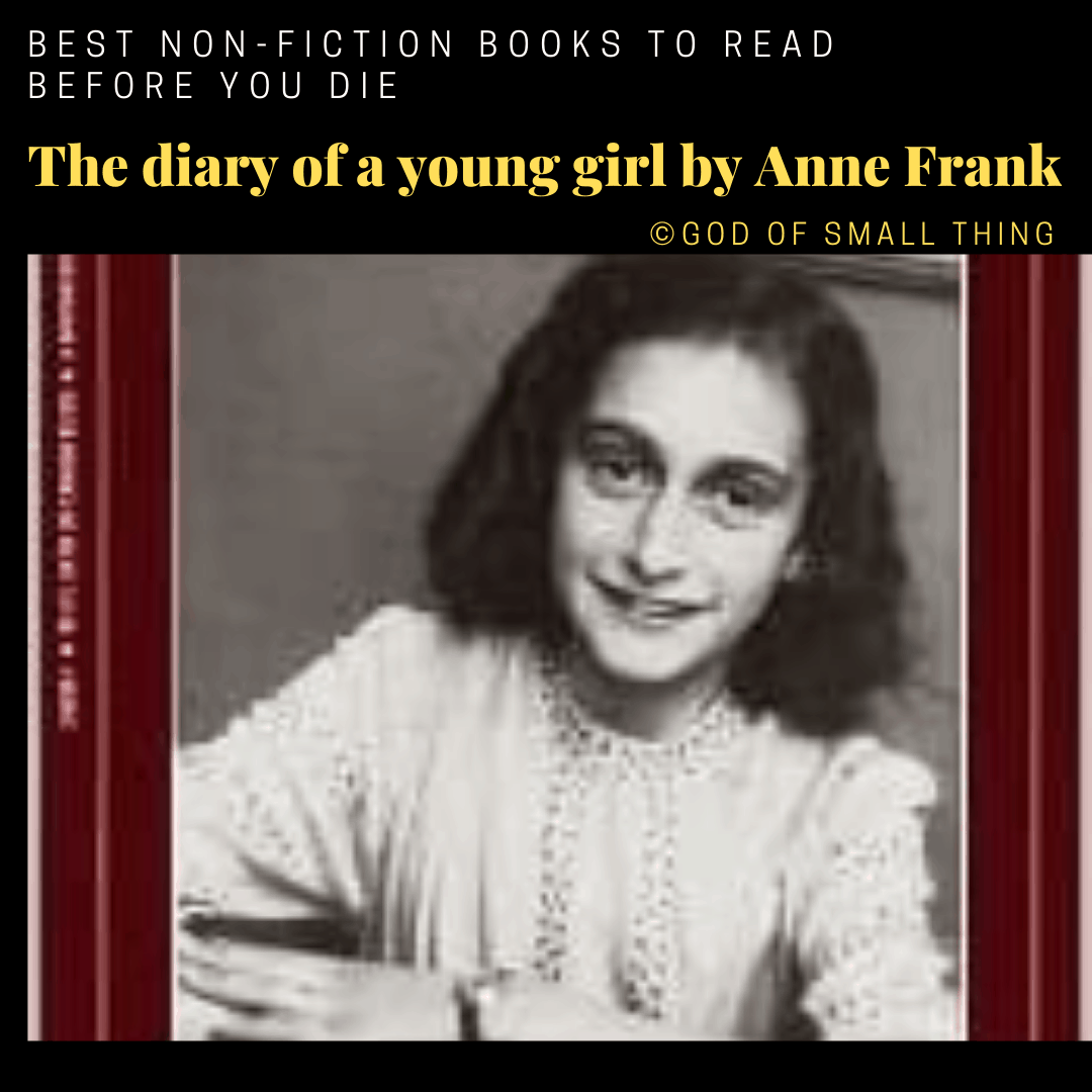 best non-fiction books: The diary of a young girl by Anne Frank