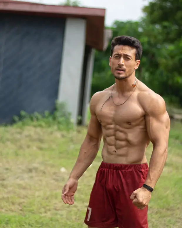 Tiger Shroff six pack abs