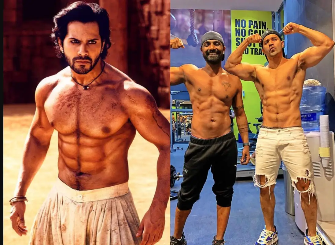 Varun Dhawan six pack abs