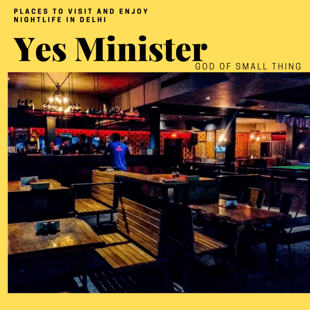 best Gaming joints in Delhi: Yes Minister