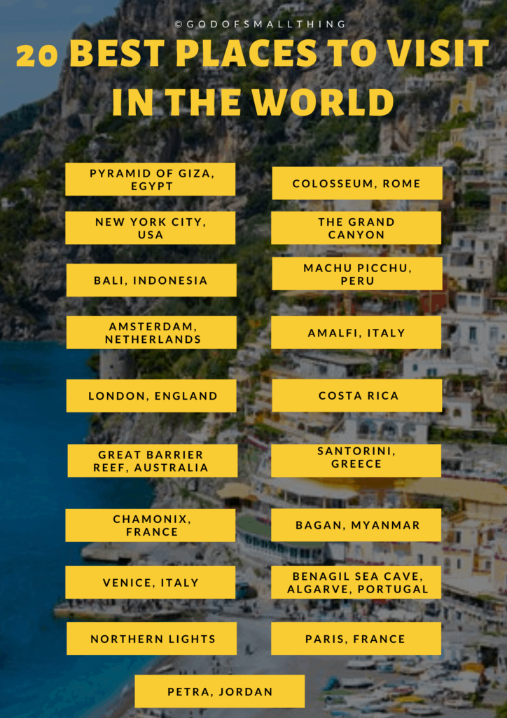 Best places in the world