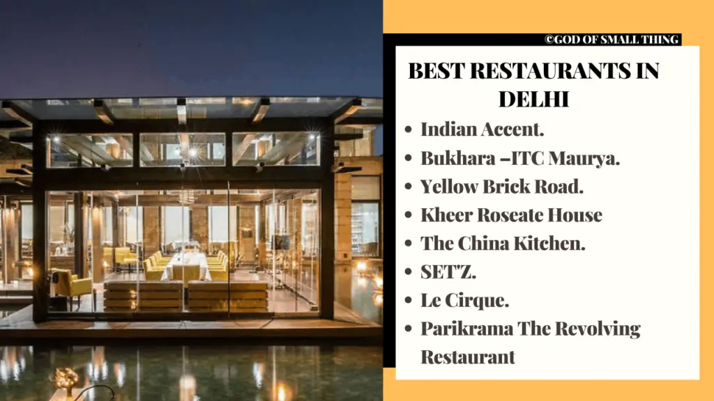 best restaurants in delhi