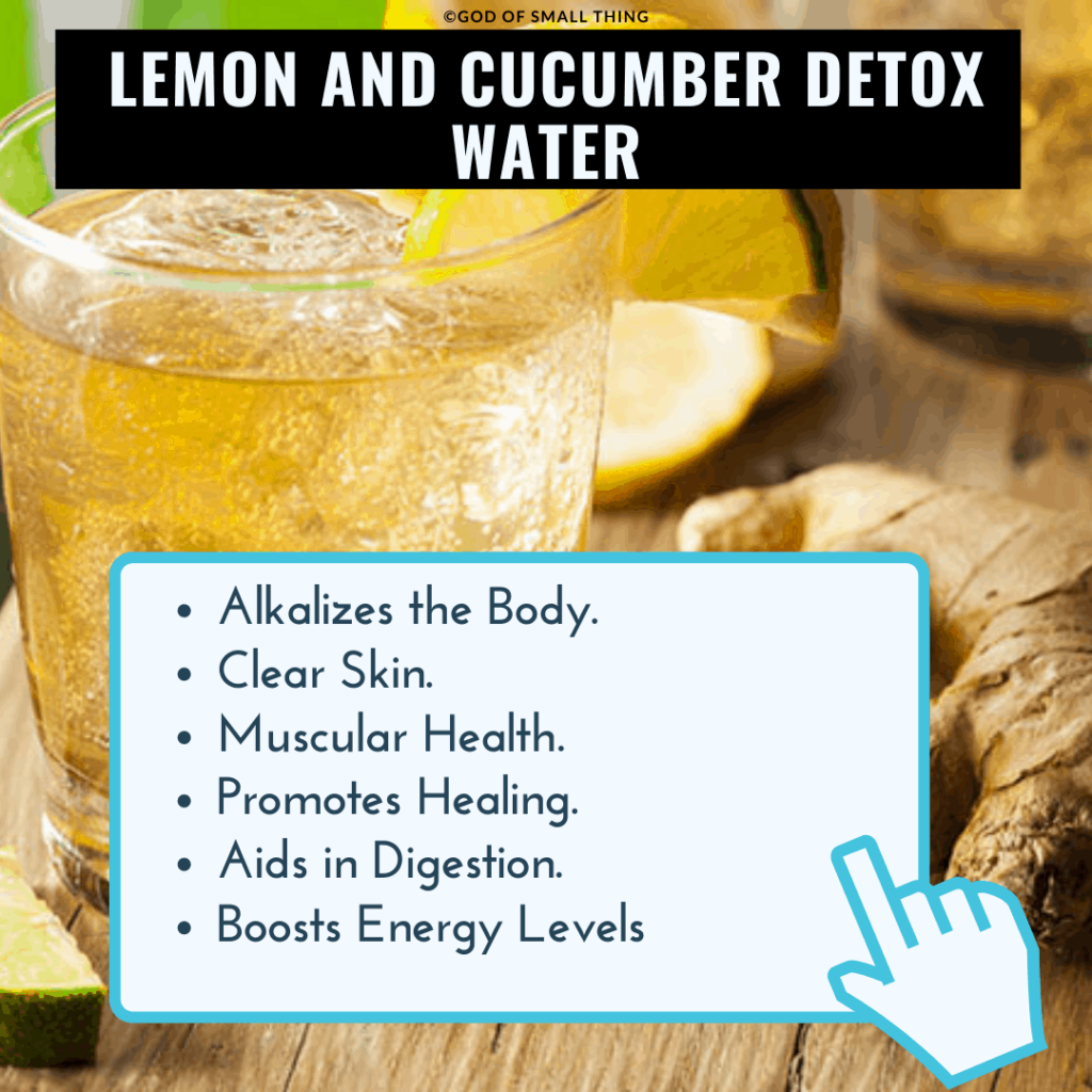 DIY Detox Drinks for Weight Loss Lemon and Cucumber Detox Water