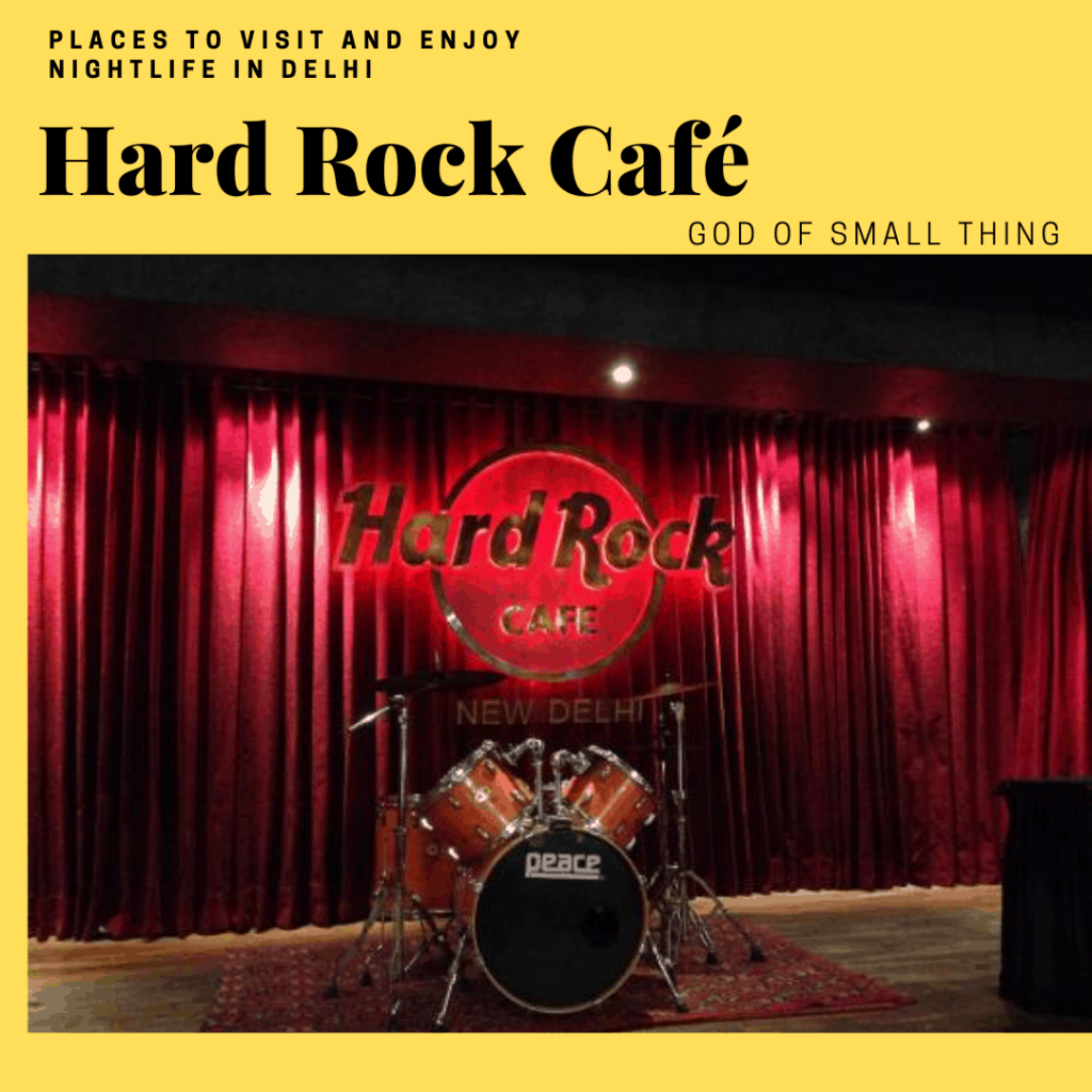 live music restaurants in Delhi: Hard Rock Café
