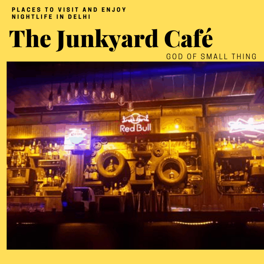 live music restaurants in Delhi: The Junkyard Café