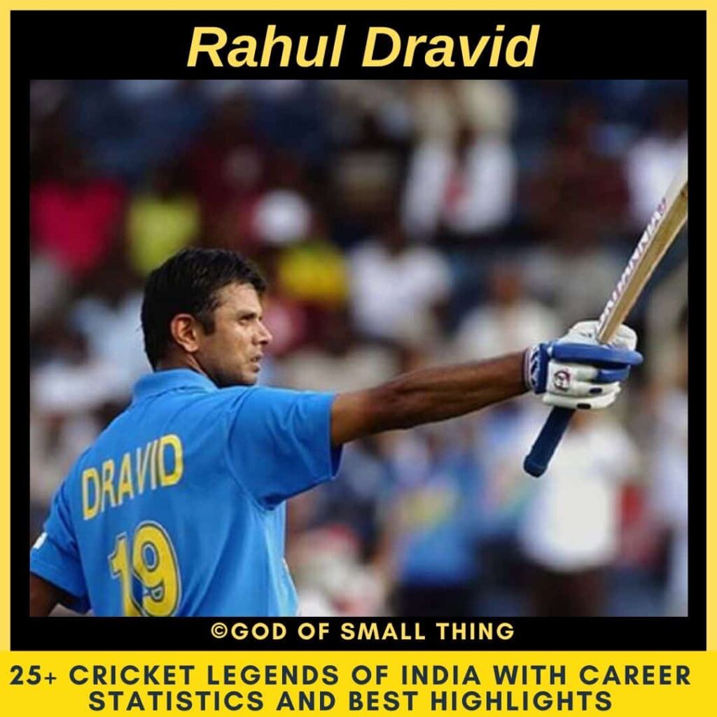 Best Cricketers of India Rahul Dravid