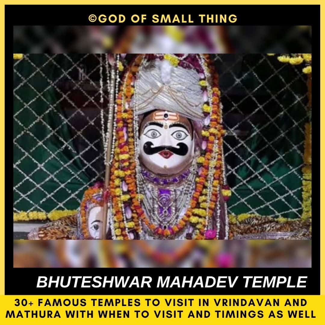 Temples in Mathura Bhuteshwar Mahadev temple