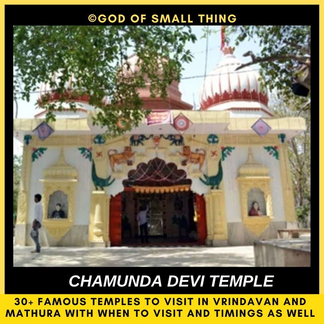 Temples in Mathura Chamunda Devi temple Mathura