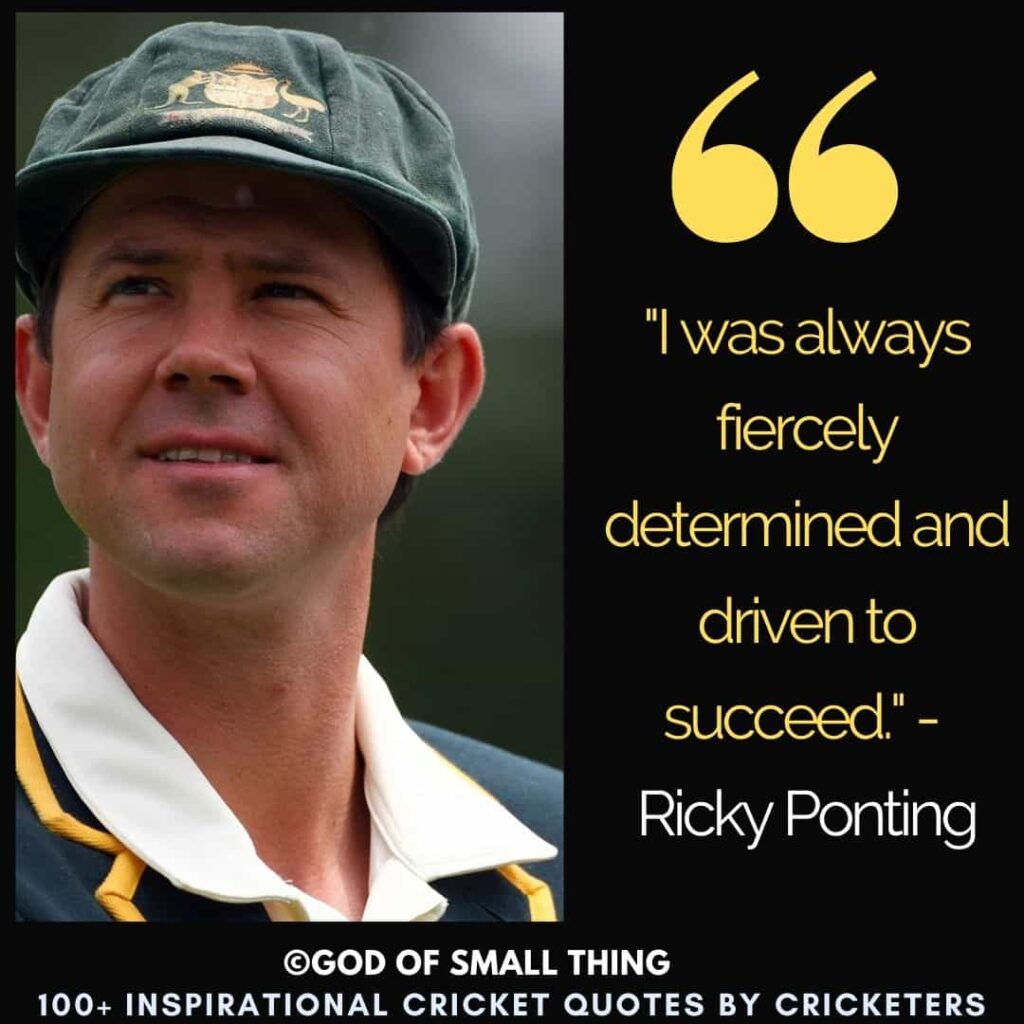 Inspirational Cricket Quotes by cricketers