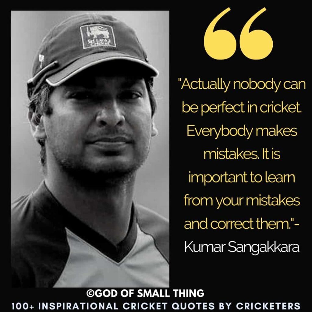 Inspirational Cricket Quotes by cricketers