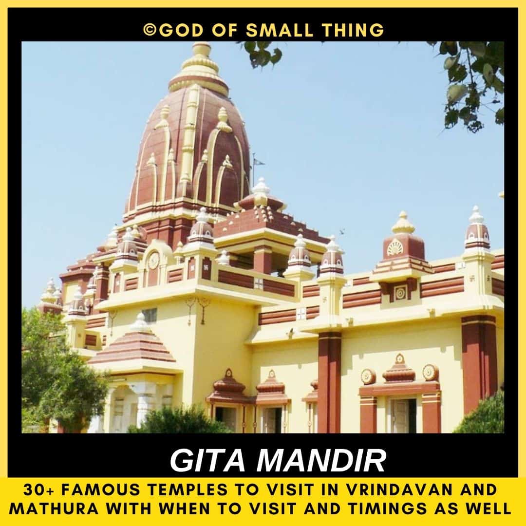 Temples in Mathura Gita Mandir