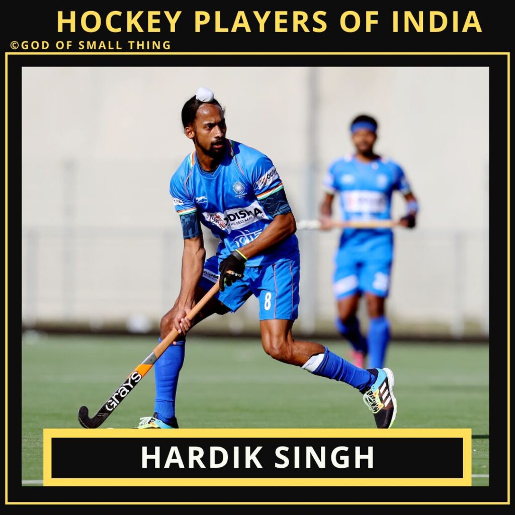 Hardik Singh hockey india