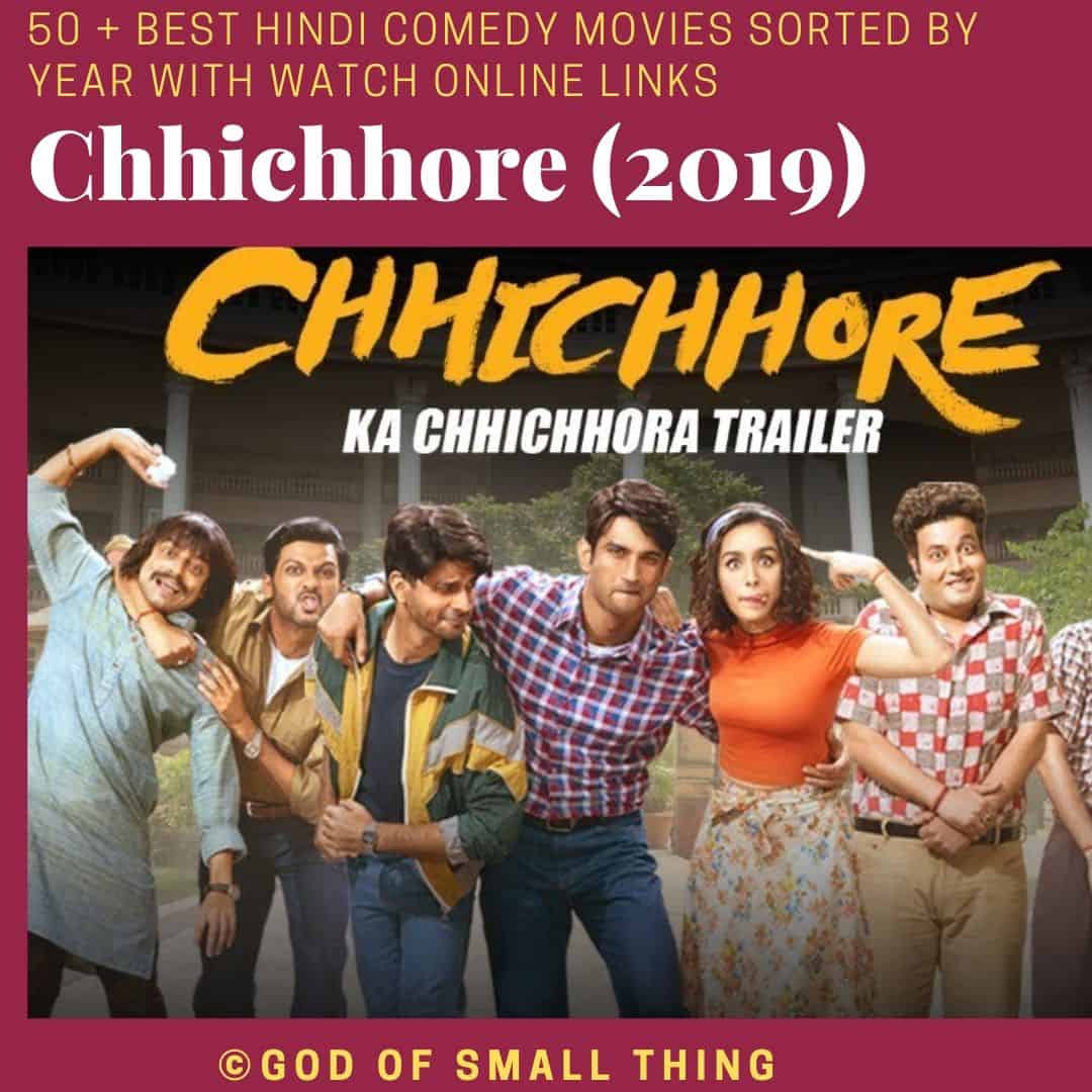 Hindi comedy movies Chhichhore