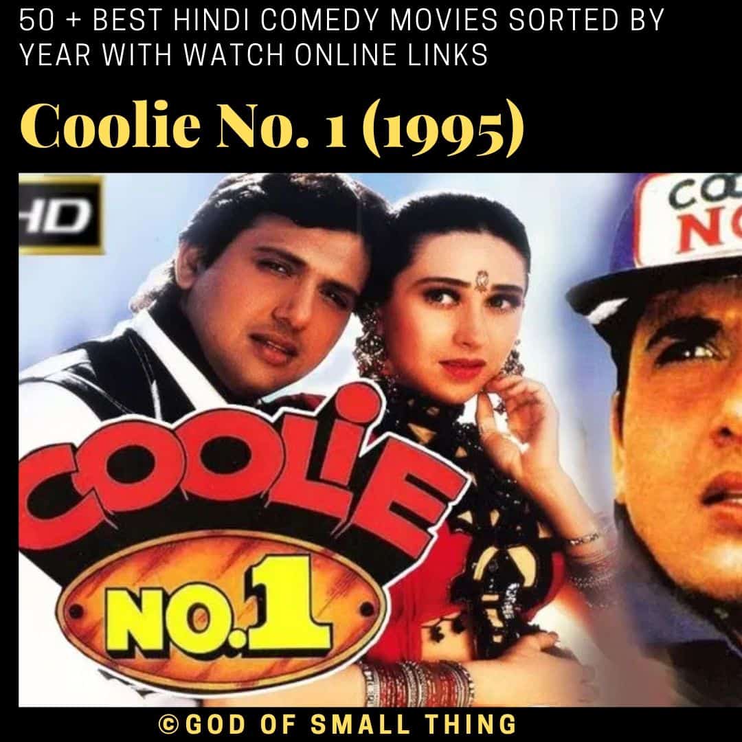 Hindi comedy movies Coolie No 1