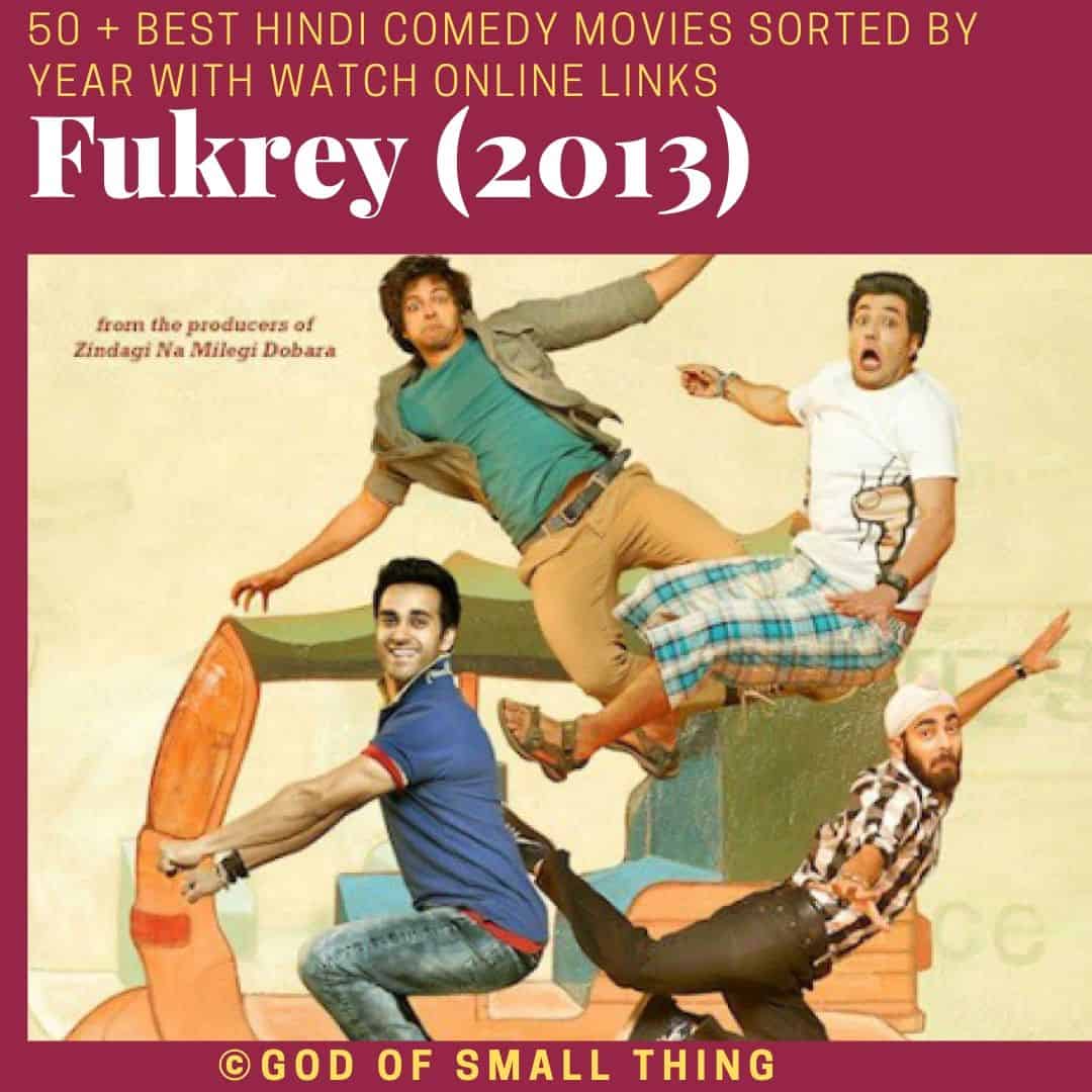 Hindi comedy movies Fukrey