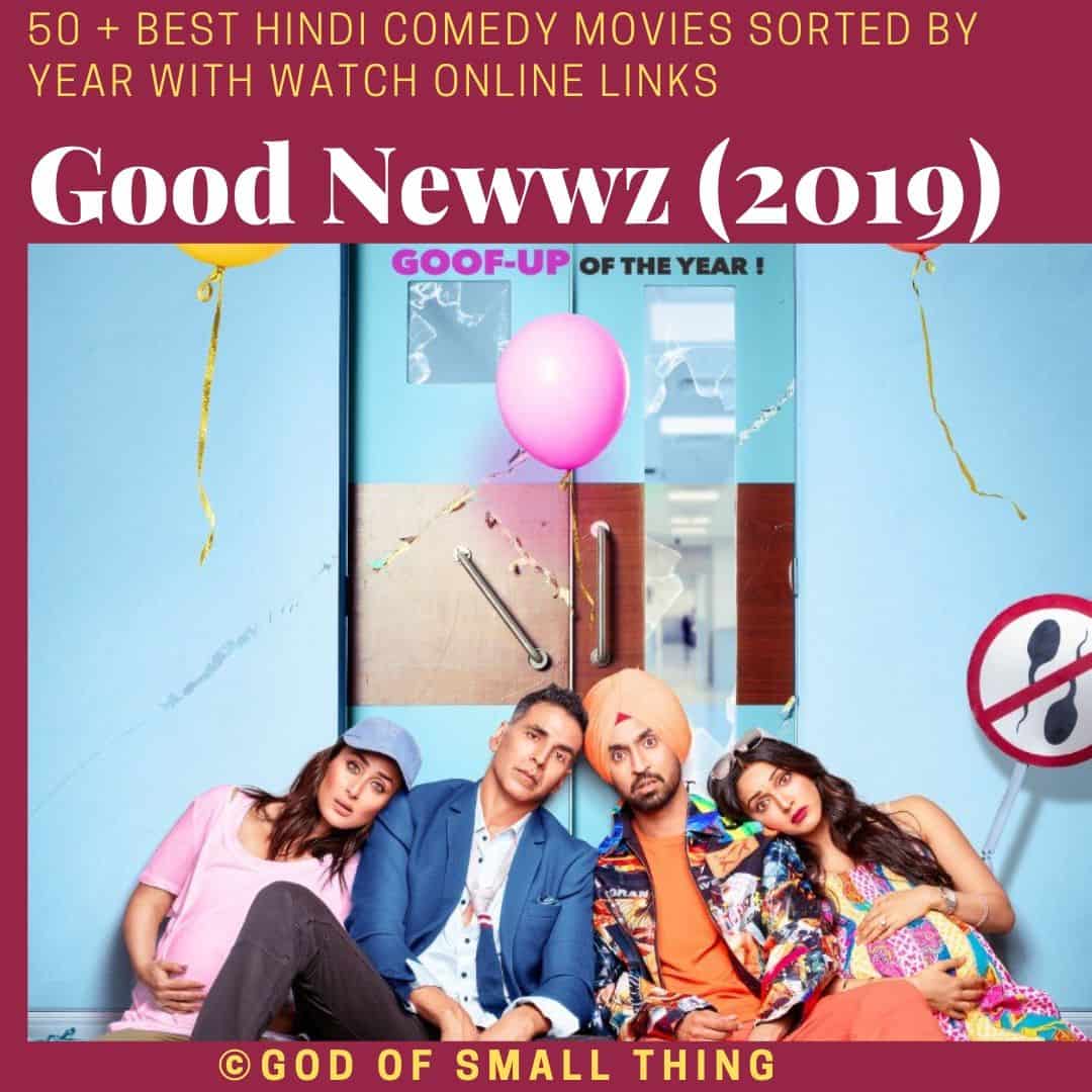 Hindi comedy movies Good Newwz