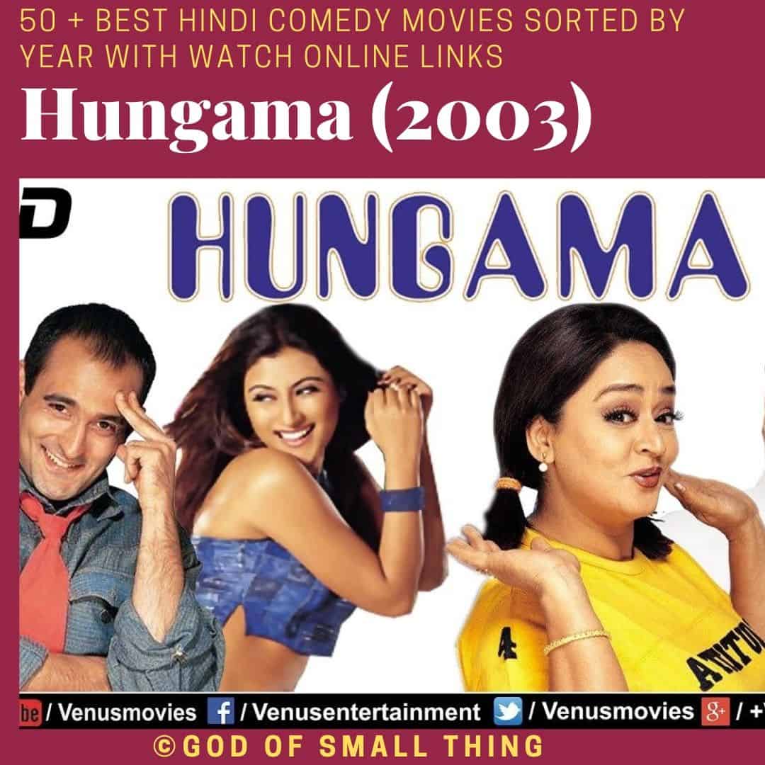 Hindi comedy movies Hungama
