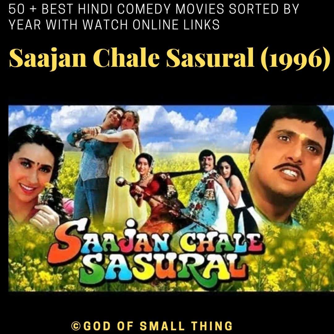Hindi comedy movies Saajan Chale Sasural