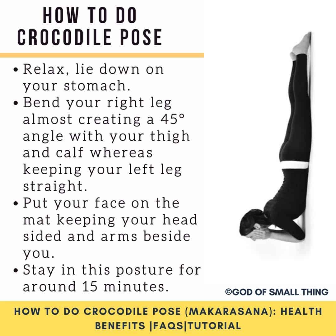 How to do Crocodile Pose