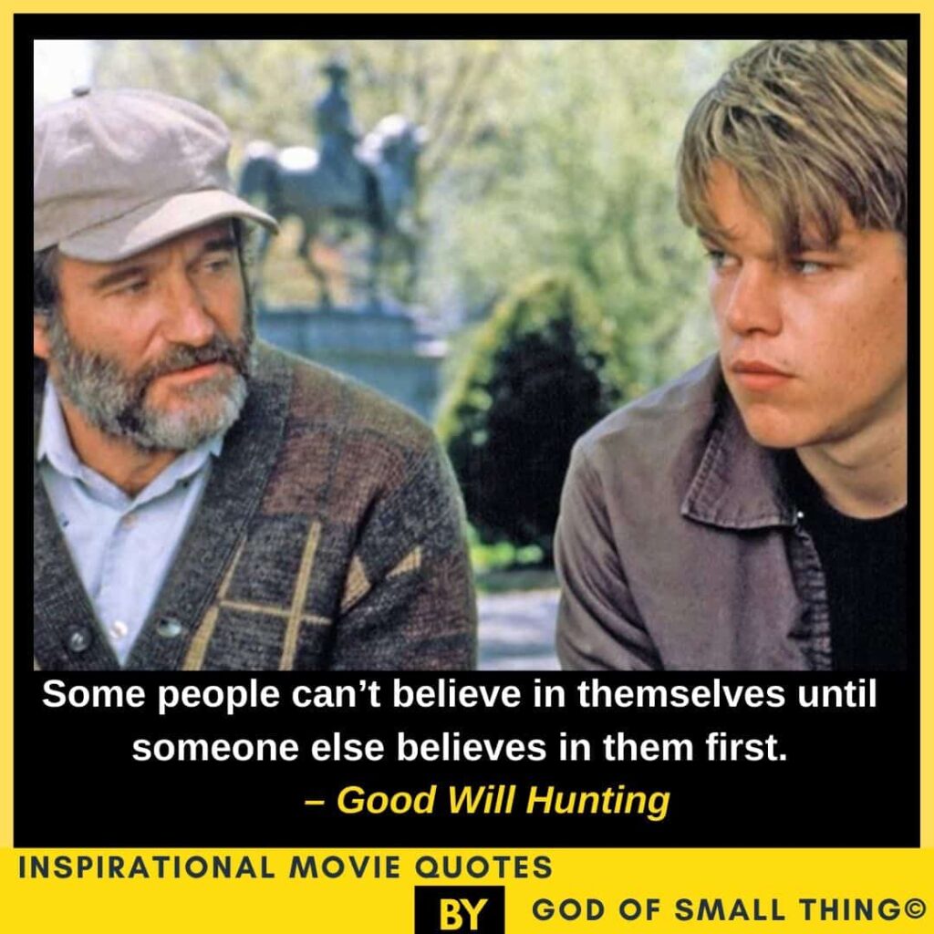 Inspirational movie quotes