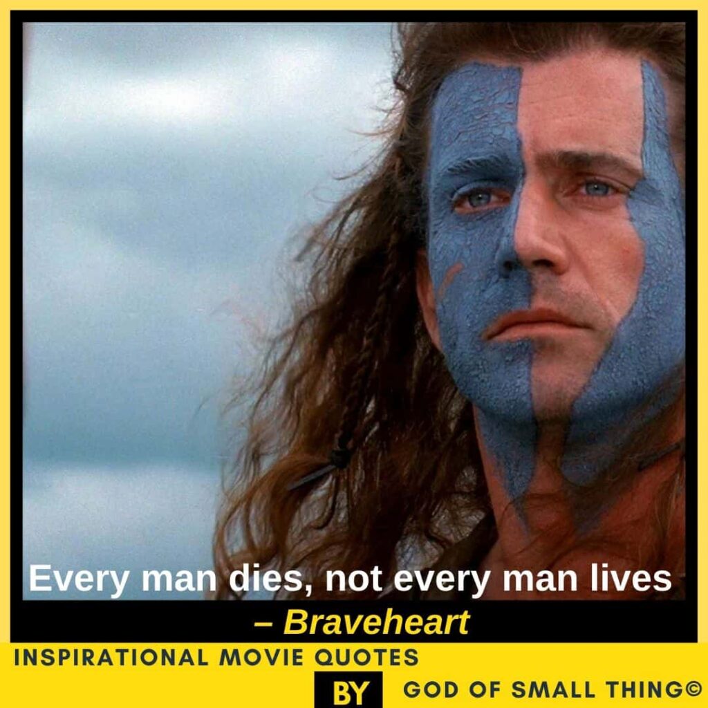 Inspirational movie quotes