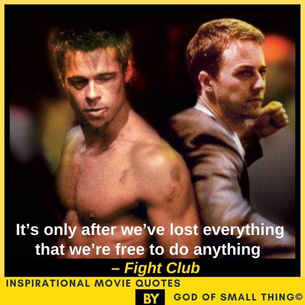 Inspirational movie quotes