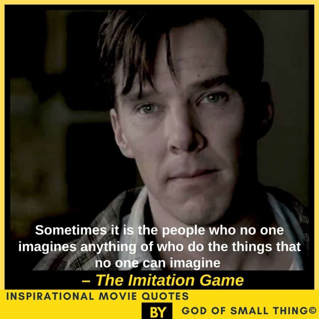 Inspirational movie quotes