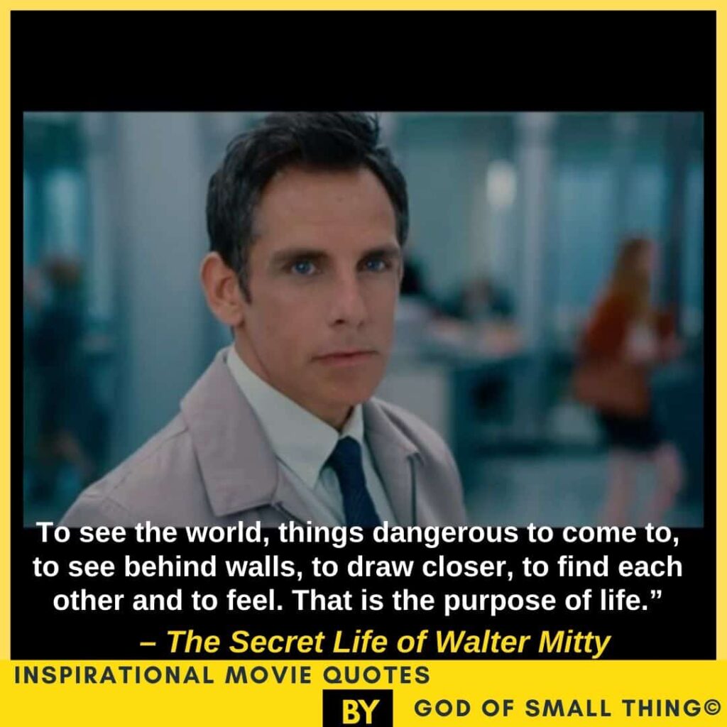 Inspirational movie quotes