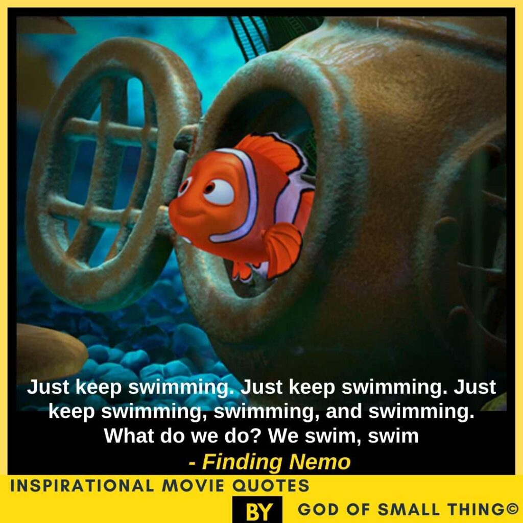 Motivational movie quotes