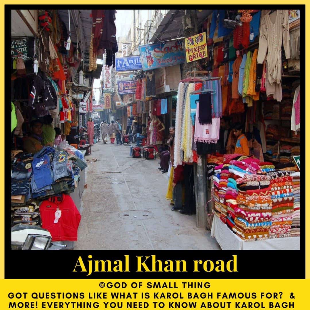 Karol Bagh Ajmal Khan road