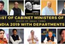 List of Cabinet Ministers of India 2019