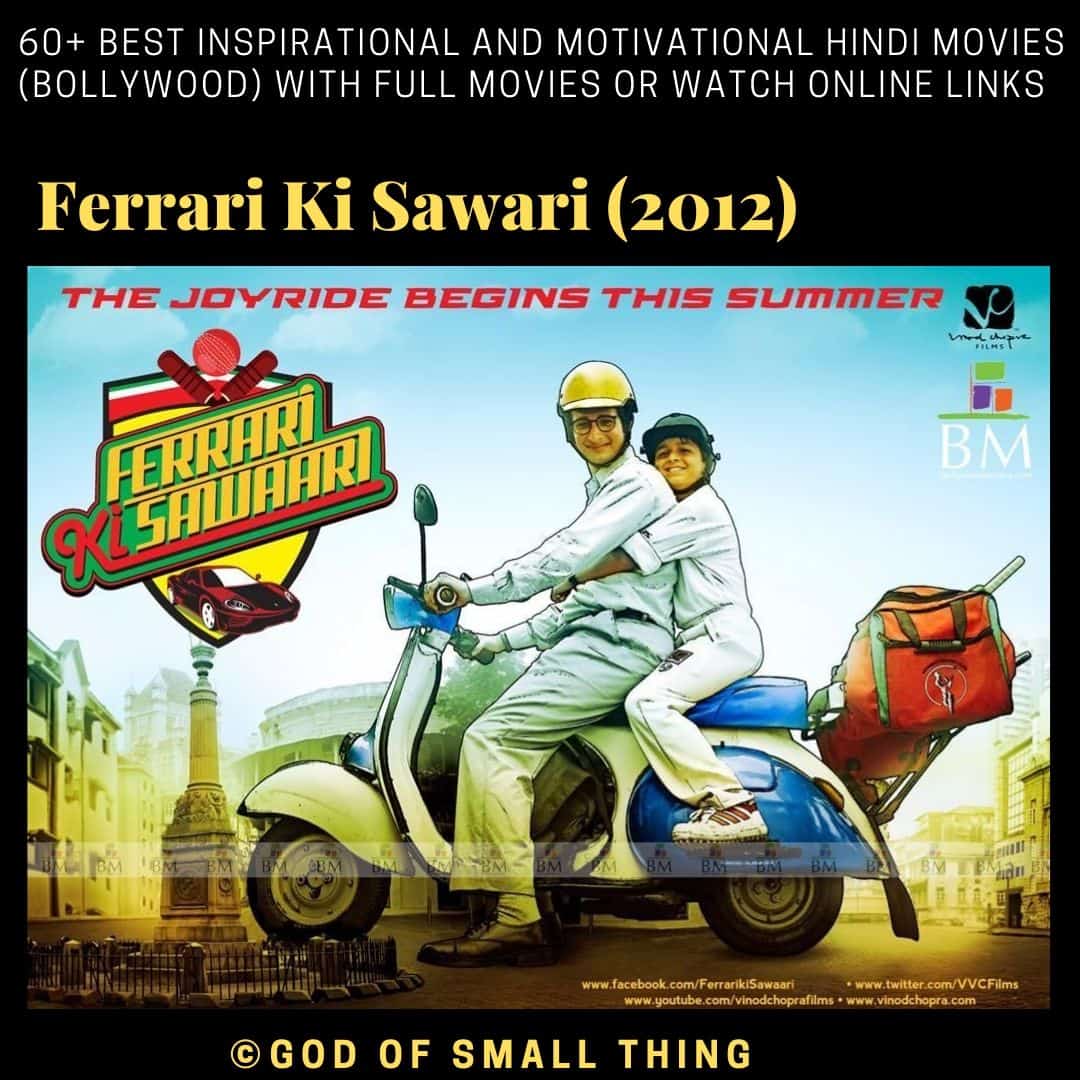 Motivational bollywood movies Ferrari Ki Sawari
