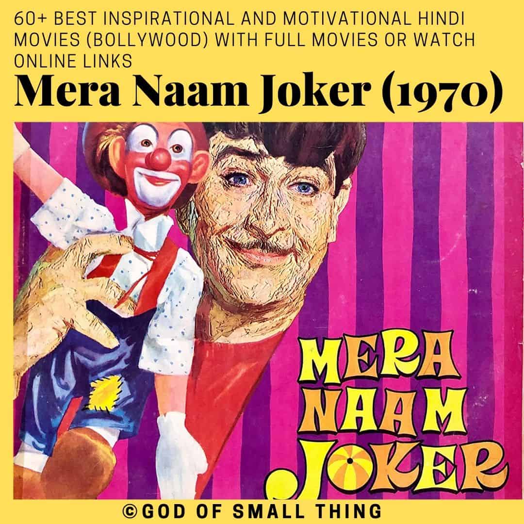 Motivational bollywood movies Mera Naam Joker