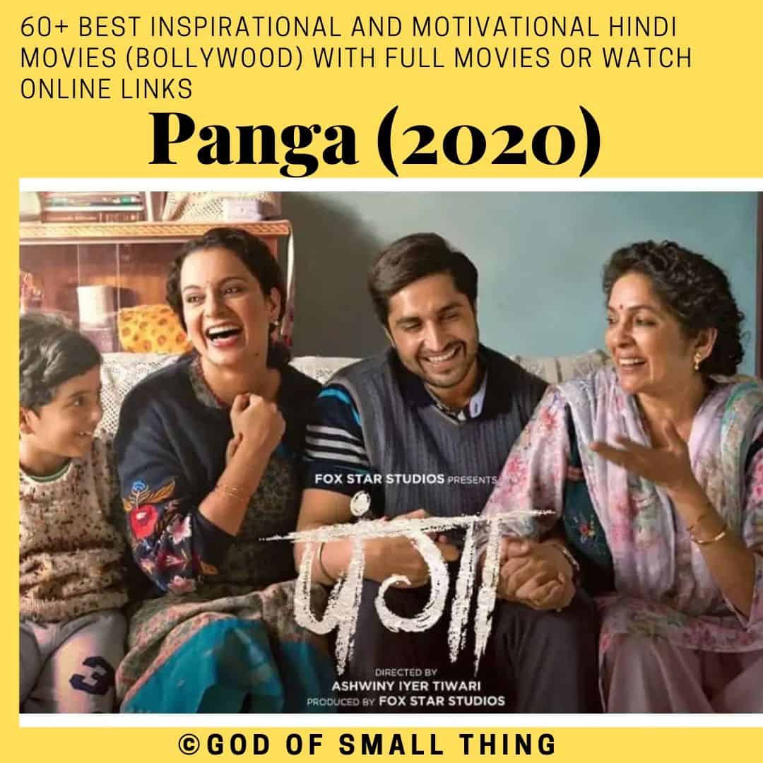 Motivational bollywood movies Panga